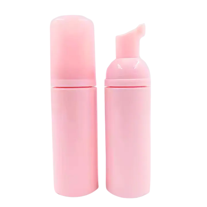 60ml 50ml pink pump bottle